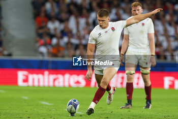 2023-10-07 - Owen Farrell of England during the World Cup 2023, Pool D rugby union match between England and Samoa on October 7, 2023 at Pierre Mauroy stadium in Villeneuve-d'Ascq near Lille, France - RUGBY - WORLD CUP 2023 - ENGLAND V SAMOA - WORLD CUP - RUGBY