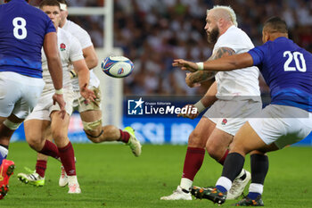 2023-10-07 - Joe Marler of England during the World Cup 2023, Pool D rugby union match between England and Samoa on October 7, 2023 at Pierre Mauroy stadium in Villeneuve-d'Ascq near Lille, France - RUGBY - WORLD CUP 2023 - ENGLAND V SAMOA - WORLD CUP - RUGBY