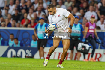 2023-10-07 - Joe Marchant of England during the World Cup 2023, Pool D rugby union match between England and Samoa on October 7, 2023 at Pierre Mauroy stadium in Villeneuve-d'Ascq near Lille, France - RUGBY - WORLD CUP 2023 - ENGLAND V SAMOA - WORLD CUP - RUGBY