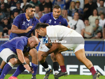 2023-10-07 - Billy Vunipola of England during the World Cup 2023, Pool D rugby union match between England and Samoa on October 7, 2023 at Pierre Mauroy stadium in Villeneuve-d'Ascq near Lille, France - RUGBY - WORLD CUP 2023 - ENGLAND V SAMOA - WORLD CUP - RUGBY
