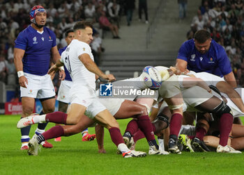 2023-10-07 - Danny Care of England during the World Cup 2023, Pool D rugby union match between England and Samoa on October 7, 2023 at Pierre Mauroy stadium in Villeneuve-d'Ascq near Lille, France - RUGBY - WORLD CUP 2023 - ENGLAND V SAMOA - WORLD CUP - RUGBY