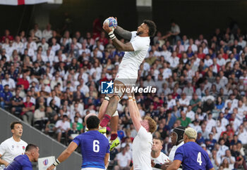 2023-10-07 - Courtney Lawes of England during the World Cup 2023, Pool D rugby union match between England and Samoa on October 7, 2023 at Pierre Mauroy stadium in Villeneuve-d'Ascq near Lille, France - RUGBY - WORLD CUP 2023 - ENGLAND V SAMOA - WORLD CUP - RUGBY