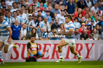 2023-10-14 - Juan Cruz Mallia (Argentina)during a RUGBY WORLD CUP FRANCE 2023 match between Wales and Argentina at Stade de Marseille, in Marseille, ,France on October 14, 2023. (Photo / Felipe Mondino) - 2023 RUGBY WORLD CUP - WALES VS ARGENTINA - WORLD CUP - RUGBY