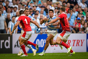 2023-10-14 - Lucio Cinti (Argentina) during a RUGBY WORLD CUP FRANCE 2023 match between Wales and Argentina at Stade de Marseille, in Marseille, ,France on October 14, 2023. (Photo / Felipe Mondino) - 2023 RUGBY WORLD CUP - WALES VS ARGENTINA - WORLD CUP - RUGBY