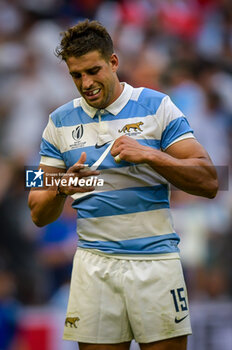 2023-10-14 - Juan Cruz Mallia (Argentina) during a RUGBY WORLD CUP FRANCE 2023 match between Wales and Argentina at Stade de Marseille, in Marseille, ,France on October 14, 2023. (Photo / Felipe Mondino) - 2023 RUGBY WORLD CUP - WALES VS ARGENTINA - WORLD CUP - RUGBY