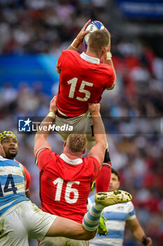 2023-10-14 - Liam Williams (Wales) during a RUGBY WORLD CUP FRANCE 2023 match between Wales and Argentina at Stade de Marseille, in Marseille, ,France on October 14, 2023. (Photo / Felipe Mondino) - 2023 RUGBY WORLD CUP - WALES VS ARGENTINA - WORLD CUP - RUGBY
