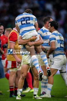 2023-10-14 - Nicolas Sanchez (Argentina) during a RUGBY WORLD CUP FRANCE 2023 match between Wales and Argentina at Stade de Marseille, in Marseille, ,France on October 14, 2023. (Photo / Felipe Mondino) - 2023 RUGBY WORLD CUP - WALES VS ARGENTINA - WORLD CUP - RUGBY