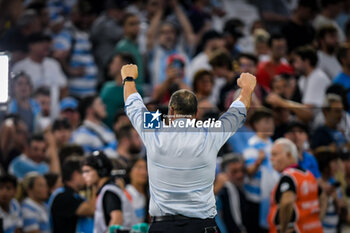 2023-10-14 - Head coach Michael Cheika (Argentina) during a RUGBY WORLD CUP FRANCE 2023 match between Wales and Argentina at Stade de Marseille, in Marseille, ,France on October 14, 2023. (Photo / Felipe Mondino) - 2023 RUGBY WORLD CUP - WALES VS ARGENTINA - WORLD CUP - RUGBY