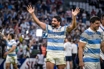 2023-10-14 - Rodrigo Bruni (Argentina) during a RUGBY WORLD CUP FRANCE 2023 match between Wales and Argentina at Stade de Marseille, in Marseille, ,France on October 14, 2023. (Photo / Felipe Mondino) - 2023 RUGBY WORLD CUP - WALES VS ARGENTINA - WORLD CUP - RUGBY