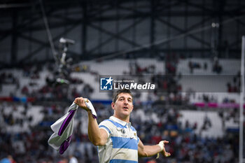 2023-10-14 - Tomas Cubelli (Argentina) during a RUGBY WORLD CUP FRANCE 2023 match between Wales and Argentina at Stade de Marseille, in Marseille, ,France on October 14, 2023. (Photo / Felipe Mondino) - 2023 RUGBY WORLD CUP - WALES VS ARGENTINA - WORLD CUP - RUGBY