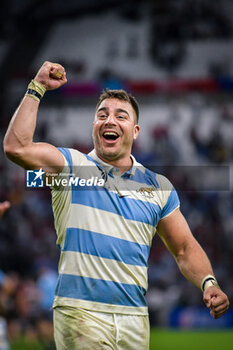 2023-10-14 - Facundo Isa (Argentina) during a RUGBY WORLD CUP FRANCE 2023 match between Wales and Argentina at Stade de Marseille, in Marseille, ,France on October 14, 2023. (Photo / Felipe Mondino) - 2023 RUGBY WORLD CUP - WALES VS ARGENTINA - WORLD CUP - RUGBY