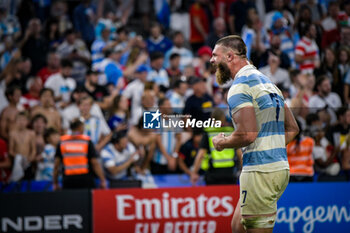 2023-10-14 - Marcos Kremer (Argentina) during a RUGBY WORLD CUP FRANCE 2023 match between Wales and Argentina at Stade de Marseille, in Marseille, ,France on October 14, 2023. (Photo / Felipe Mondino) - 2023 RUGBY WORLD CUP - WALES VS ARGENTINA - WORLD CUP - RUGBY