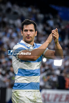 2023-10-14 - Lucio Cinti (Argentina) during a RUGBY WORLD CUP FRANCE 2023 match between Wales and Argentina at Stade de Marseille, in Marseille, ,France on October 14, 2023. (Photo / Felipe Mondino) - 2023 RUGBY WORLD CUP - WALES VS ARGENTINA - WORLD CUP - RUGBY