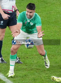 2023-10-14 - Connor Murray of Ireland during the World Cup 2023, Quarter-final rugby union match between Ireland and New Zealand on October 14, 2023 at Stade de France in Saint-Denis near Paris, France - RUGBY - WORLD CUP 2023 - 1/4 - IRELAND V NEW ZEALAND - WORLD CUP - RUGBY