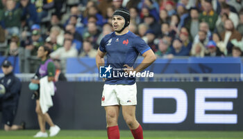 2023-10-15 - Antoine Dupont of France during the World Cup 2023, Quarter-final rugby union match between France and South Africa on October 15, 2023 at Stade de France in Saint-Denis near Paris, France - RUGBY - WORLD CUP 2023 - 1/4 - FRANCE V SOUTH AFRICA - WORLD CUP - RUGBY