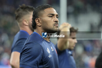 2023-10-15 - Peato Mauvaka of France is dejected following the World Cup 2023, Quarter-final rugby union match between France and South Africa on October 15, 2023 at Stade de France in Saint-Denis near Paris, France - RUGBY - WORLD CUP 2023 - 1/4 - FRANCE V SOUTH AFRICA - WORLD CUP - RUGBY