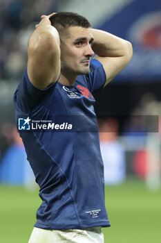 2023-10-15 - Thomas Ramos of France salutes the supporters following the World Cup 2023, Quarter-final rugby union match between France and South Africa on October 15, 2023 at Stade de France in Saint-Denis near Paris, France - RUGBY - WORLD CUP 2023 - 1/4 - FRANCE V SOUTH AFRICA - WORLD CUP - RUGBY