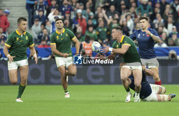 2023-10-15 - Jesse Kriel of South Africa during the World Cup 2023, Quarter-final rugby union match between France and South Africa on October 15, 2023 at Stade de France in Saint-Denis near Paris, France - RUGBY - WORLD CUP 2023 - 1/4 - FRANCE V SOUTH AFRICA - WORLD CUP - RUGBY