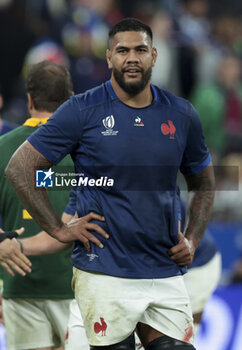 2023-10-15 - Romain Taofifenua of France following the World Cup 2023, Quarter-final rugby union match between France and South Africa on October 15, 2023 at Stade de France in Saint-Denis near Paris, France - RUGBY - WORLD CUP 2023 - 1/4 - FRANCE V SOUTH AFRICA - WORLD CUP - RUGBY