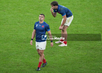 2023-10-15 - Thomas Ramos of France at full time during the World Cup 2023, Quarter-final rugby union match between France and South Africa on October 15, 2023 at Stade de France in Saint-Denis near Paris, France - RUGBY - WORLD CUP 2023 - 1/4 - FRANCE V SOUTH AFRICA - WORLD CUP - RUGBY