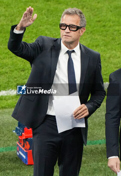 2023-10-15 - Coach Fabien Galthié of France during the World Cup 2023, Quarter-final rugby union match between France and South Africa on October 15, 2023 at Stade de France in Saint-Denis near Paris, France - RUGBY - WORLD CUP 2023 - 1/4 - FRANCE V SOUTH AFRICA - WORLD CUP - RUGBY
