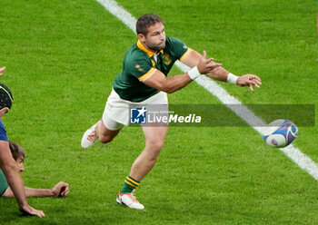 2023-10-15 - Cobus Reinach of South Africa during the World Cup 2023, Quarter-final rugby union match between France and South Africa on October 15, 2023 at Stade de France in Saint-Denis near Paris, France - RUGBY - WORLD CUP 2023 - 1/4 - FRANCE V SOUTH AFRICA - WORLD CUP - RUGBY