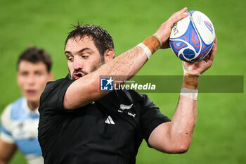 2023-10-20 - Samuel WHITELOCK of New Zealand during the World Cup 2023, Semi-final rugby union match between Argentina and New Zealand on October 20, 2023 at Stade de France in Saint-Denis near Paris, France - RUGBY - WORLD CUP - 1/2 - ARGENTINA V NEW ZEALAND - WORLD CUP - RUGBY