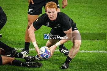 2023-10-20 - Finlay CHRISTIE of New Zealand during the World Cup 2023, Semi-final rugby union match between Argentina and New Zealand on October 20, 2023 at Stade de France in Saint-Denis near Paris, France - RUGBY - WORLD CUP - 1/2 - ARGENTINA V NEW ZEALAND - WORLD CUP - RUGBY