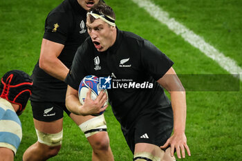 2023-10-20 - Brodie RETALLICK of New Zealand during the World Cup 2023, Semi-final rugby union match between Argentina and New Zealand on October 20, 2023 at Stade de France in Saint-Denis near Paris, France - RUGBY - WORLD CUP - 1/2 - ARGENTINA V NEW ZEALAND - WORLD CUP - RUGBY