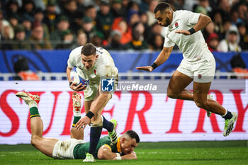 2023-10-21 - Freddie STEWARD of England, Joe MARCHANT of England and Jesse KRIEL of South Africa during the World Cup 2023, Semi-final rugby union match between England and South Africa on October 21, 2023 at Stade de France in Saint-Denis near Paris, France - RUGBY - WORLD CUP - 1/2 - ENGLAND V SOUTH AFRICA - WORLD CUP - RUGBY