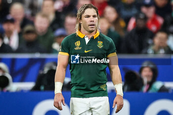 2023-10-21 - Faf DE KLERK of South Africa during the World Cup 2023, Semi-final rugby union match between England and South Africa on October 21, 2023 at Stade de France in Saint-Denis near Paris, France - RUGBY - WORLD CUP - 1/2 - ENGLAND V SOUTH AFRICA - WORLD CUP - RUGBY