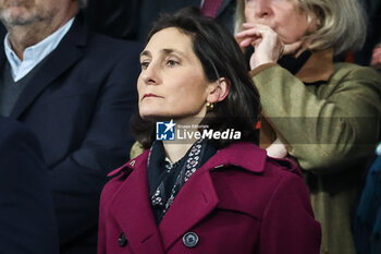 2023-10-27 - French Sports Minister Amelie OUDEA-CASTERA during the World Cup 2023, Bronze Final rugby union match between Argentina and England on October 27, 2023 at Stade de France in Saint-Denis near Paris, France - RUGBY - WORLD CUP 2023 - BRONZE FINAL - ARGENTINA V ENGLAND - WORLD CUP - RUGBY