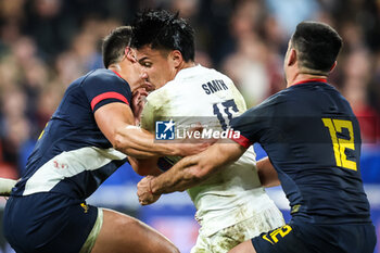 2023-10-27 - Marcus SMITH of England during the World Cup 2023, Bronze Final rugby union match between Argentina and England on October 27, 2023 at Stade de France in Saint-Denis near Paris, France - RUGBY - WORLD CUP 2023 - BRONZE FINAL - ARGENTINA V ENGLAND - WORLD CUP - RUGBY