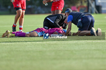 2023-11-05 - Matteo Gabbianelli's (FF.OO. Rugby) injury - FF.OO. RUGBY VS RUGBY COLORNO - ITALIAN SERIE A ELITE - RUGBY