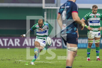 07/01/2023 - Rhyno Smith kick the penalty of victory - BENETTON RUGBY VS ULSTER RUGBY - UNITED RUGBY CHAMPIONSHIP - RUGBY