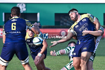 2023-12-30 - Guido Volpi ( Zebre Parma ) - BENETTON RUGBY VS ZEBRE RUGBY CLUB - UNITED RUGBY CHAMPIONSHIP - RUGBY