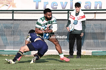 2023-12-30 - Onisi Ratave ( Benetton Rugby ) - BENETTON RUGBY VS ZEBRE RUGBY CLUB - UNITED RUGBY CHAMPIONSHIP - RUGBY