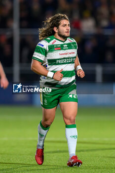 2023-11-24 - Tiziano Pasquali of Benetton Rugby during the United Rugby Championship, rugby union match between Edinburgh Rugby and Benetton Rugby on 24 November 2023 at The Hive Stadium in Edinburgh, Scotland - RUGBY - UNITED RUGBY CHAMPIONSHIP - EDINBURGH V BENETTON - UNITED RUGBY CHAMPIONSHIP - RUGBY