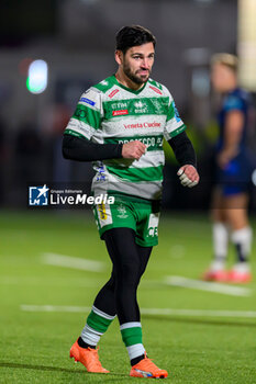 2023-11-24 - Sam Hidalgo-Clyne of Benetton Rugby during the United Rugby Championship, rugby union match between Edinburgh Rugby and Benetton Rugby on 24 November 2023 at The Hive Stadium in Edinburgh, Scotland - RUGBY - UNITED RUGBY CHAMPIONSHIP - EDINBURGH V BENETTON - UNITED RUGBY CHAMPIONSHIP - RUGBY
