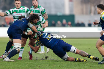 2023-12-30 - Tiziano Pasquali (Benetton Rugby) and Leonard Krumov (Zebre Parma) - BENETTON RUGBY VS ZEBRE RUGBY CLUB - UNITED RUGBY CHAMPIONSHIP - RUGBY