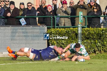 2023-12-30 - Alessandro Garbisi try - BENETTON TREVISO VS ZEBRE PARMA - UNITED RUGBY CHAMPIONSHIP - RUGBY