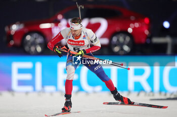 2023-12-28 - Michal Krcmar of Czech Republic during the 2023 World Team Challenge, Biathlon event on December 28, 2023 at Veltins-Arena in Gelsenkirchen, Germany - BIATHLON - WORLD TEAM CHALLENGE 2023 - BIATHLON - WINTER SPORTS