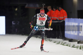 2023-12-28 - Benedikt Doll of Germany during the 2023 World Team Challenge, Biathlon event on December 28, 2023 at Veltins-Arena in Gelsenkirchen, Germany - BIATHLON - WORLD TEAM CHALLENGE 2023 - BIATHLON - WINTER SPORTS