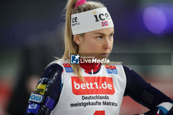 2023-12-28 - Ingrid Landmark Tandrevold of Norway during the 2023 World Team Challenge, Biathlon event on December 28, 2023 at Veltins-Arena in Gelsenkirchen, Germany - BIATHLON - WORLD TEAM CHALLENGE 2023 - BIATHLON - WINTER SPORTS