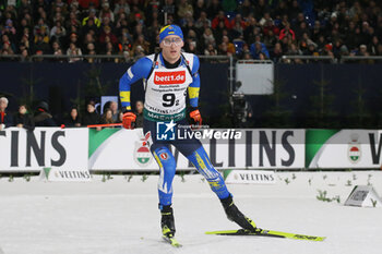 2023-12-28 - Dmytro Pidruchnyi of Ukraine during the 2023 World Team Challenge, Biathlon event on December 28, 2023 at Veltins-Arena in Gelsenkirchen, Germany - BIATHLON - WORLD TEAM CHALLENGE 2023 - BIATHLON - WINTER SPORTS