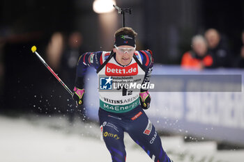 2023-12-28 - Fabien Claude of France during the 2023 World Team Challenge, Biathlon event on December 28, 2023 at Veltins-Arena in Gelsenkirchen, Germany - BIATHLON - WORLD TEAM CHALLENGE 2023 - BIATHLON - WINTER SPORTS