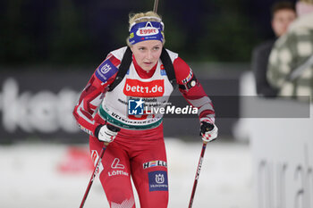 2023-12-28 - Lisa Theresa Hauser of Austria during the 2023 World Team Challenge, Biathlon event on December 28, 2023 at Veltins-Arena in Gelsenkirchen, Germany - BIATHLON - WORLD TEAM CHALLENGE 2023 - BIATHLON - WINTER SPORTS