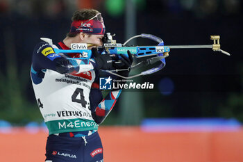 2023-12-28 - Sturla Holm Laegreid of Norway during the 2023 World Team Challenge, Biathlon event on December 28, 2023 at Veltins-Arena in Gelsenkirchen, Germany - BIATHLON - WORLD TEAM CHALLENGE 2023 - BIATHLON - WINTER SPORTS