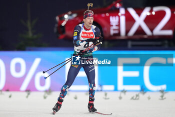 2023-12-28 - Sturla Holm Laegreid of Norway during the 2023 World Team Challenge, Biathlon event on December 28, 2023 at Veltins-Arena in Gelsenkirchen, Germany - BIATHLON - WORLD TEAM CHALLENGE 2023 - BIATHLON - WINTER SPORTS
