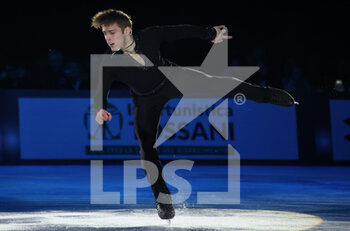 06/01/2023 - Aleksandr Selevko during the ice skating exhibition 